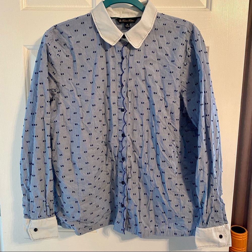 Brooks Brothers pinstripe patterned buttondown